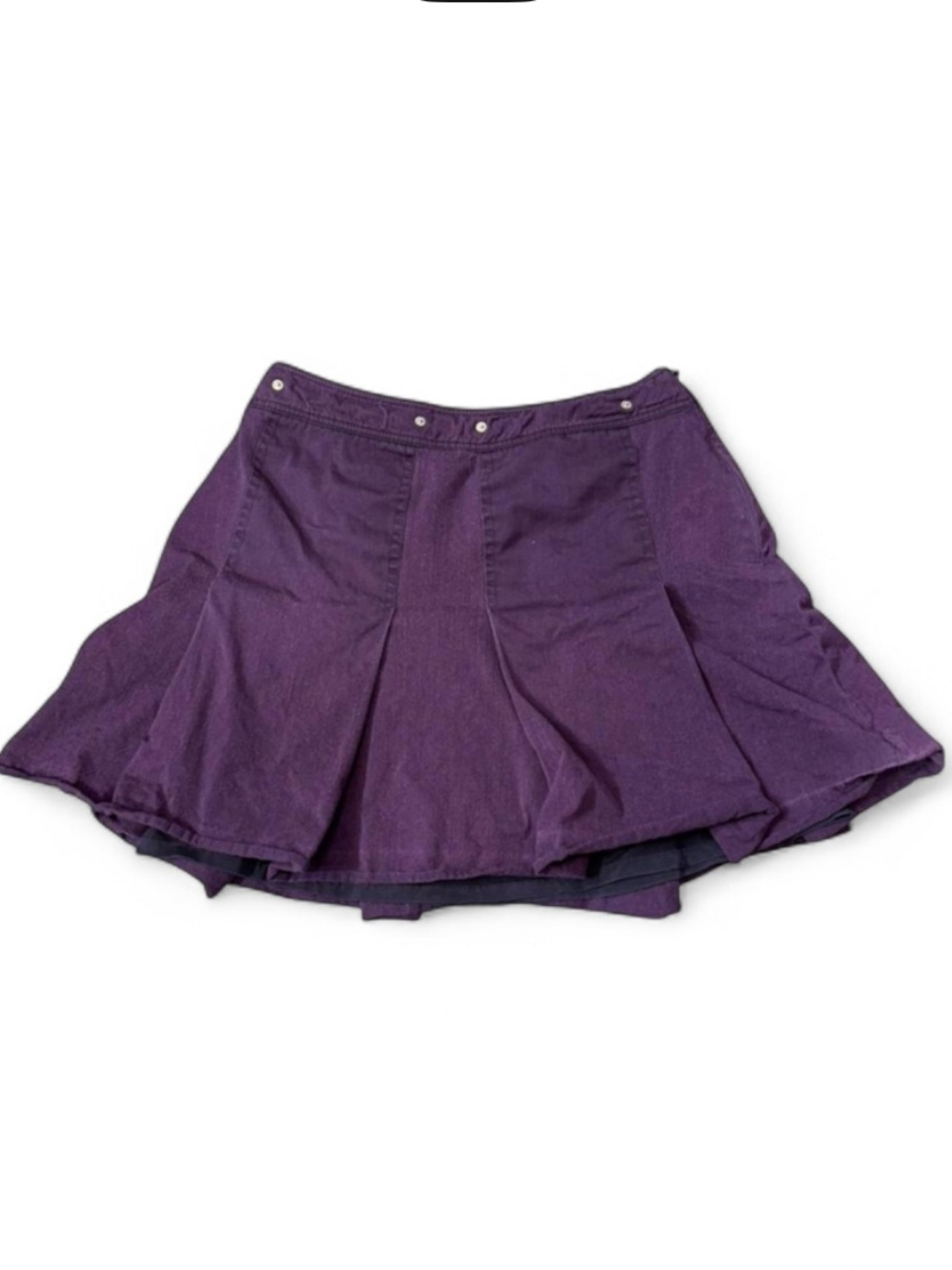 Vintage Gucci Purple Circle Skirt - Women's Flared Panel Mini Y2K grunge